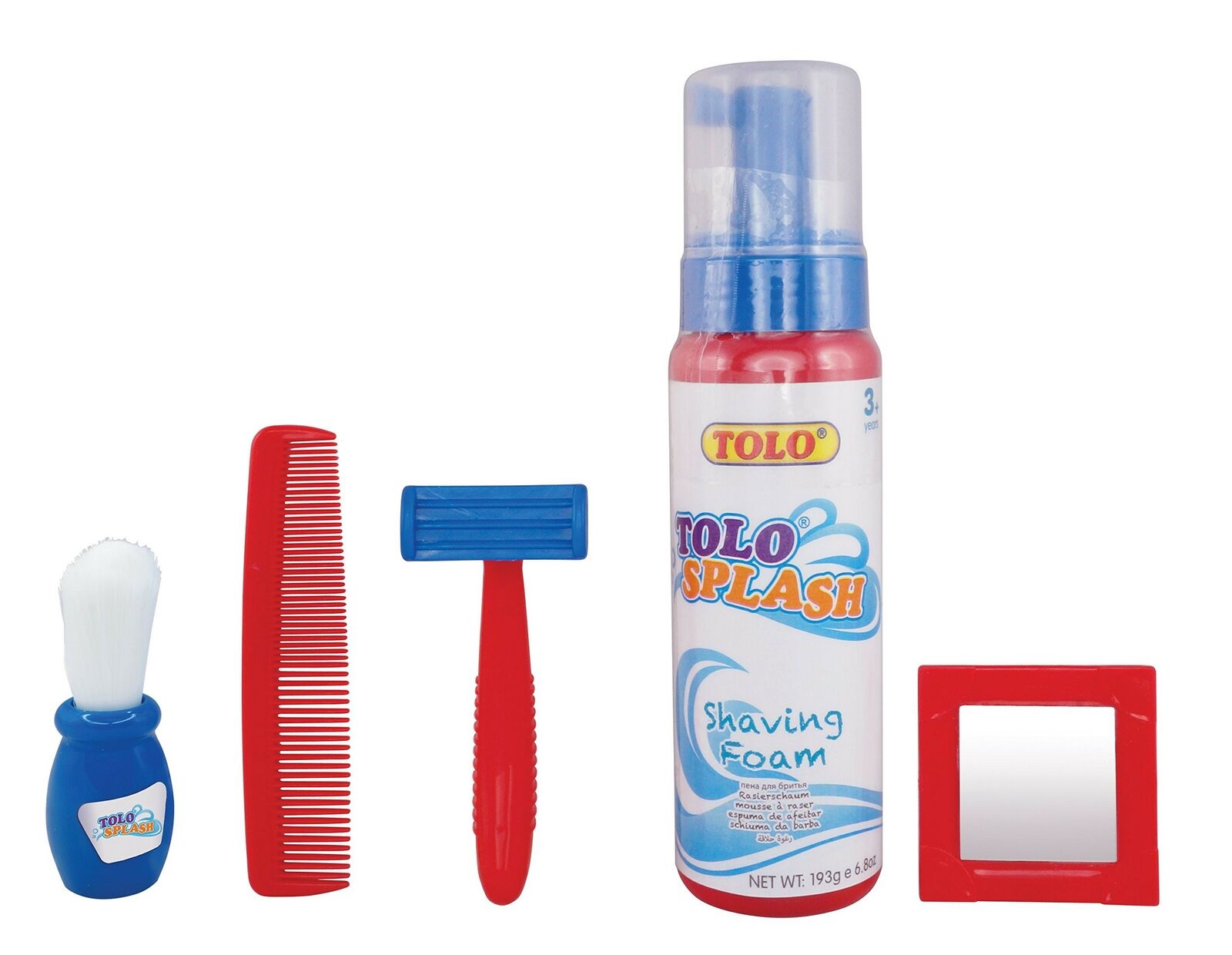 Tolo Splash Baby Shaver Children Toy (5Piece) Learning And Sensory